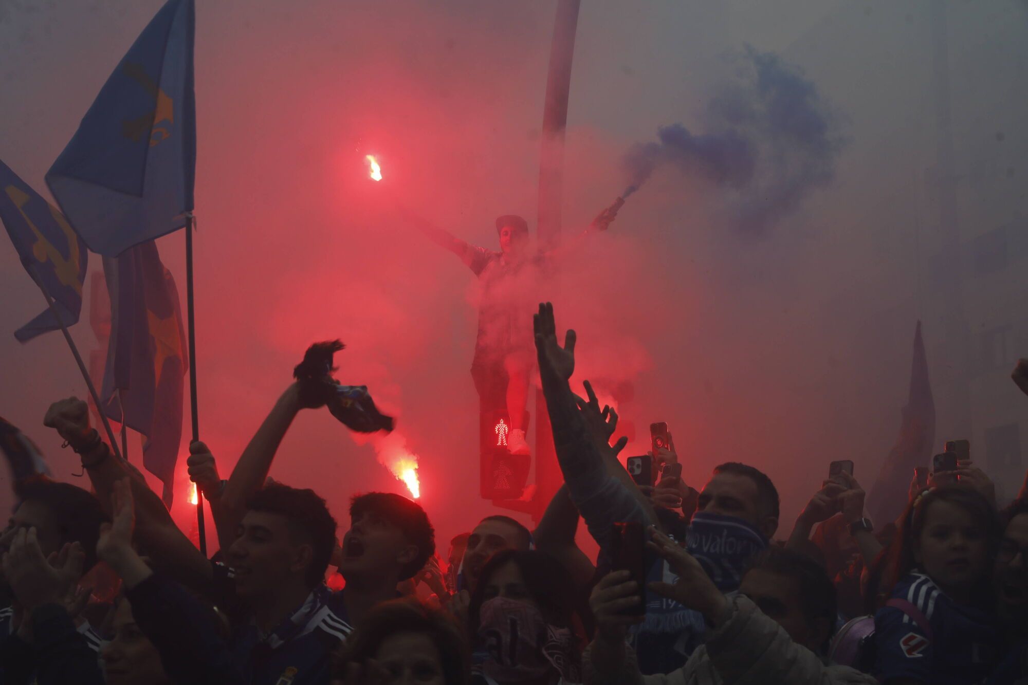 Así fue el recibimiento de la afición al Real Oviedo y toda la previa del último partido de la temporada
