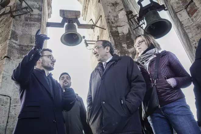 Visita del president del Parlament a Moià