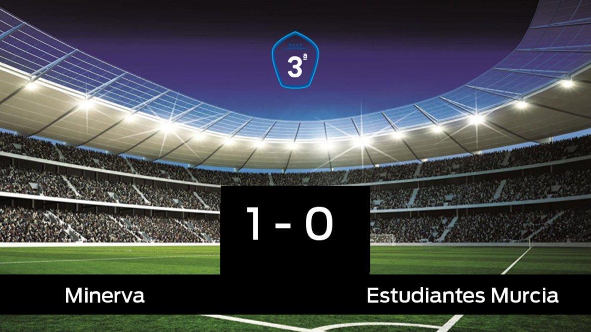 El Minerva derrota en casa al Estudiantes Murcia por 1-0