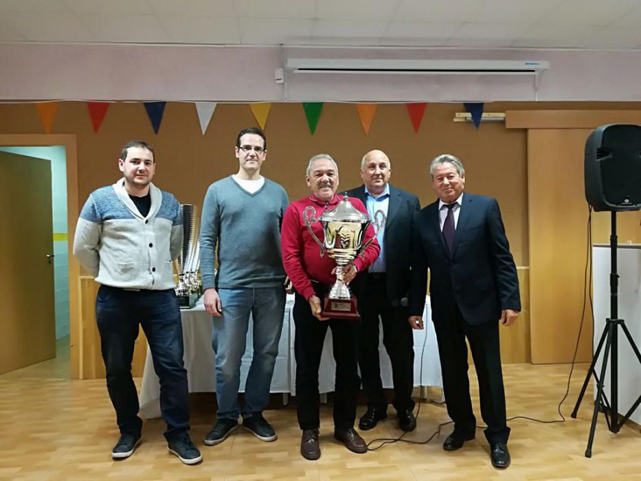 Entrega de premios de la Liga de Bolos Huertanos