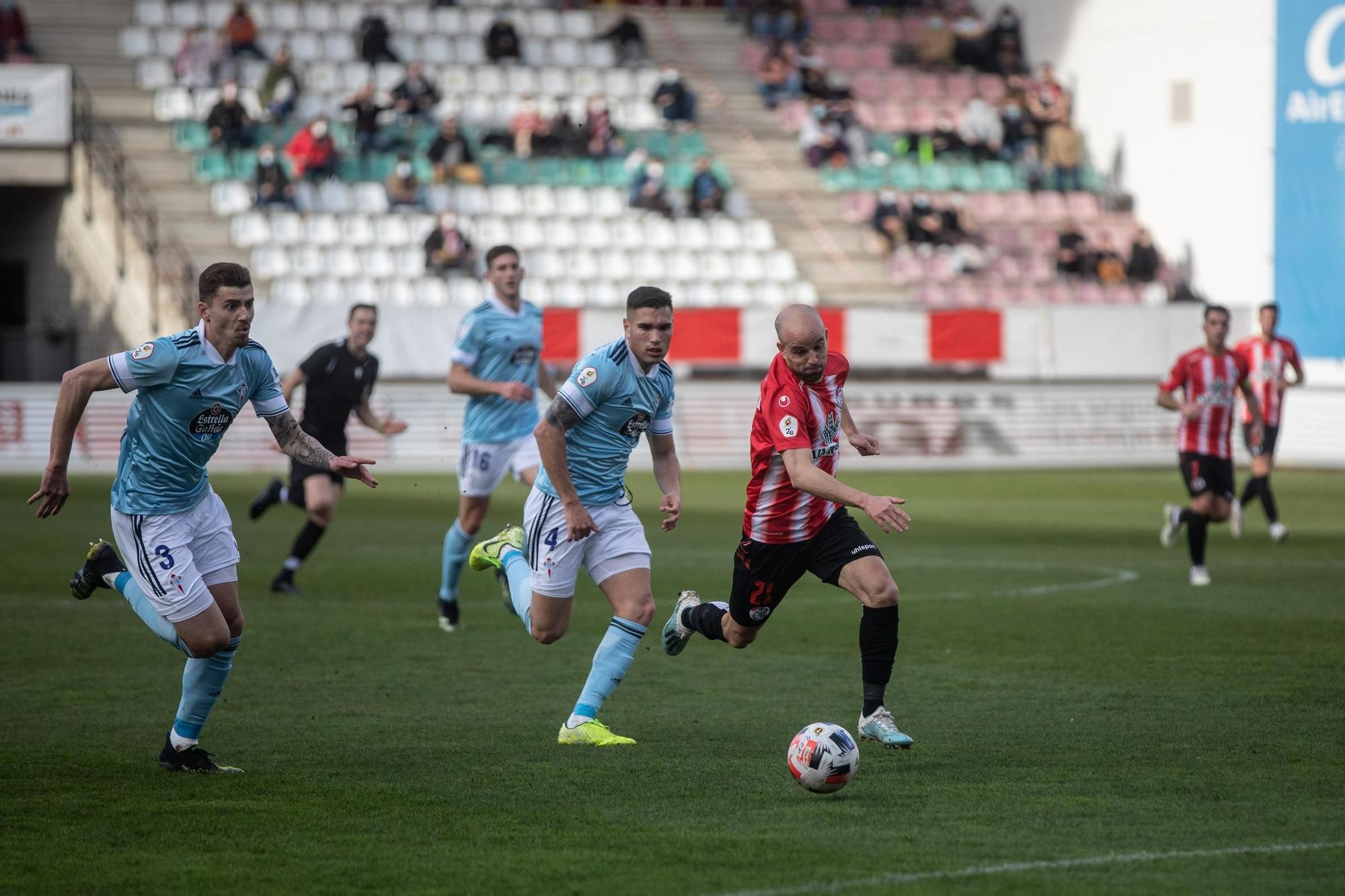 GALERÍA | Las mejores imágenes del partido entre el Zamora CF y el Celta de Vigo B