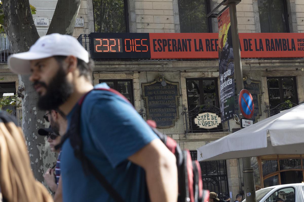 Barcelona empieza las obras de la Rambla