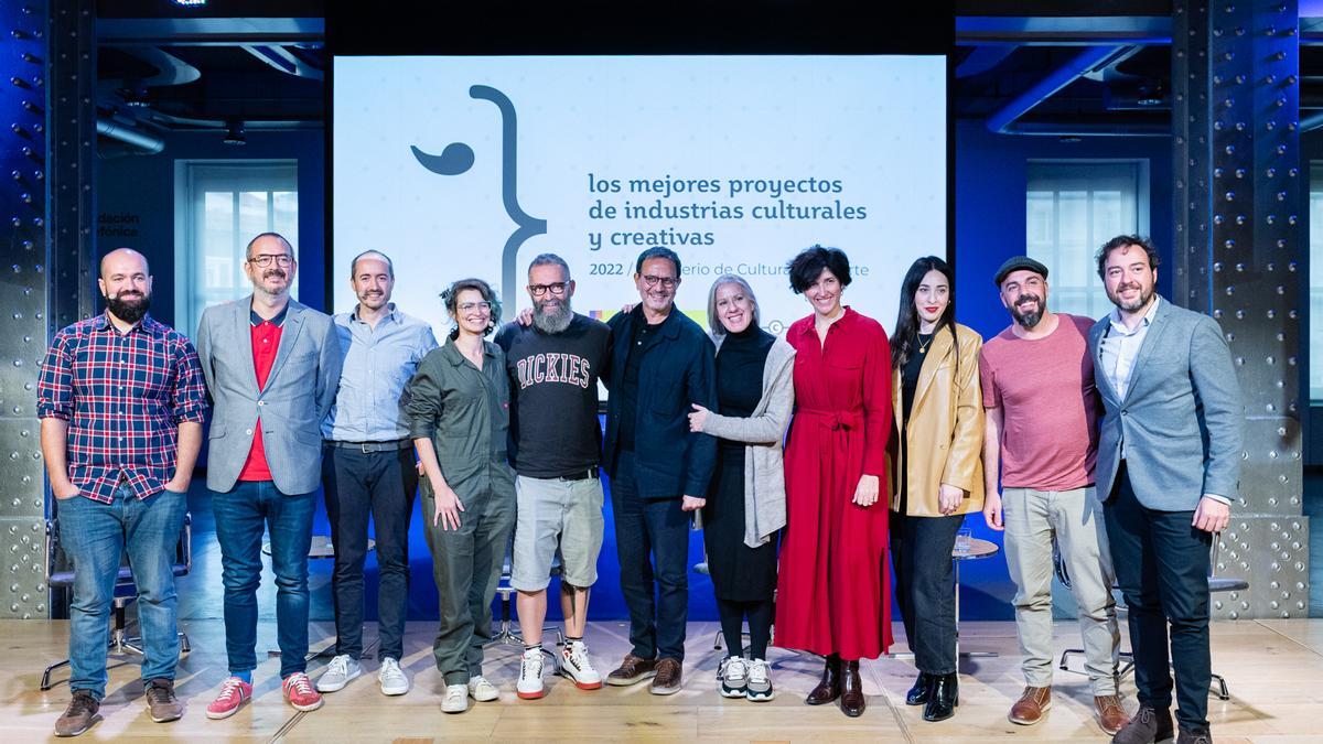 La Fundación Telefónica ha acollit aquesta trobada dels projectes guardonats pel Ministeri.