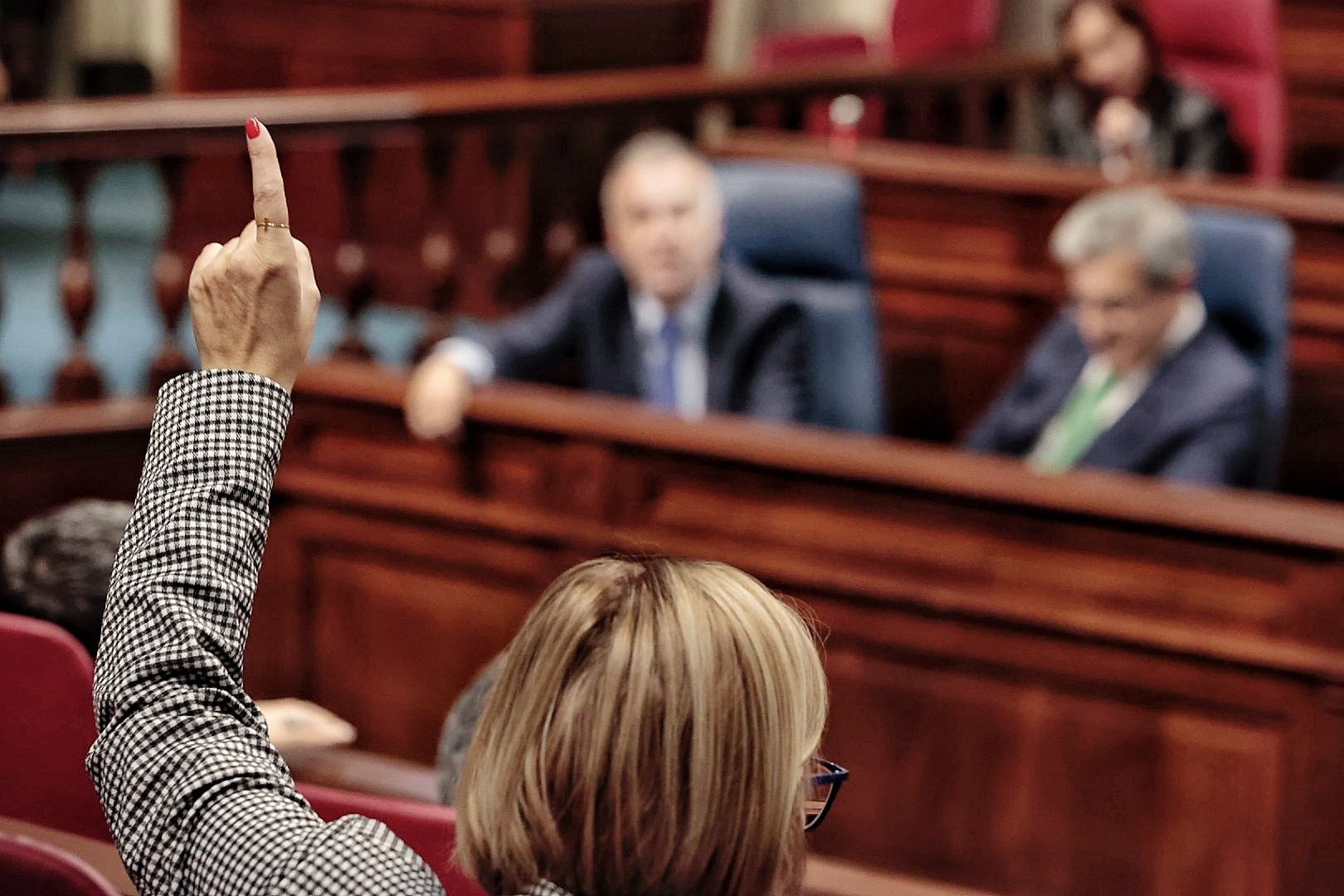 El pleno del Parlamento de Canarias celebra el debate final del proyecto de ley de presupuestos de la Comunidad Autónoma para 2023