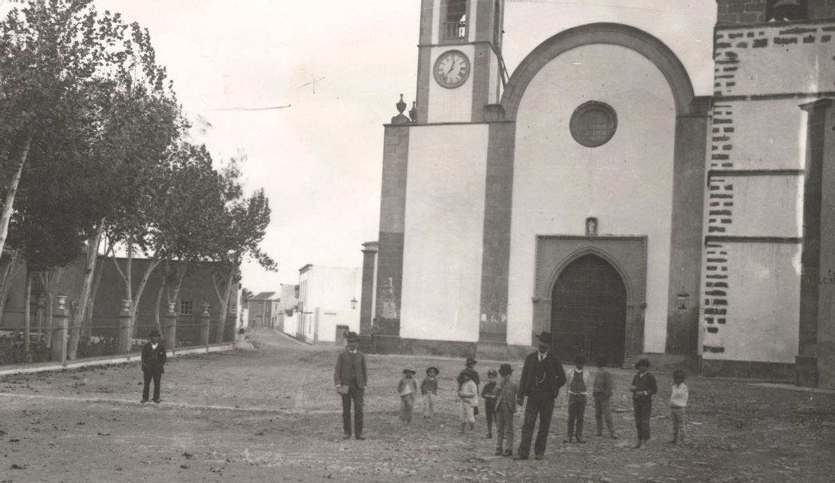 La plaza de San Juan de Telde.