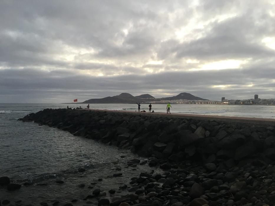 Deportistas en Las Palmas de Gran Canaria