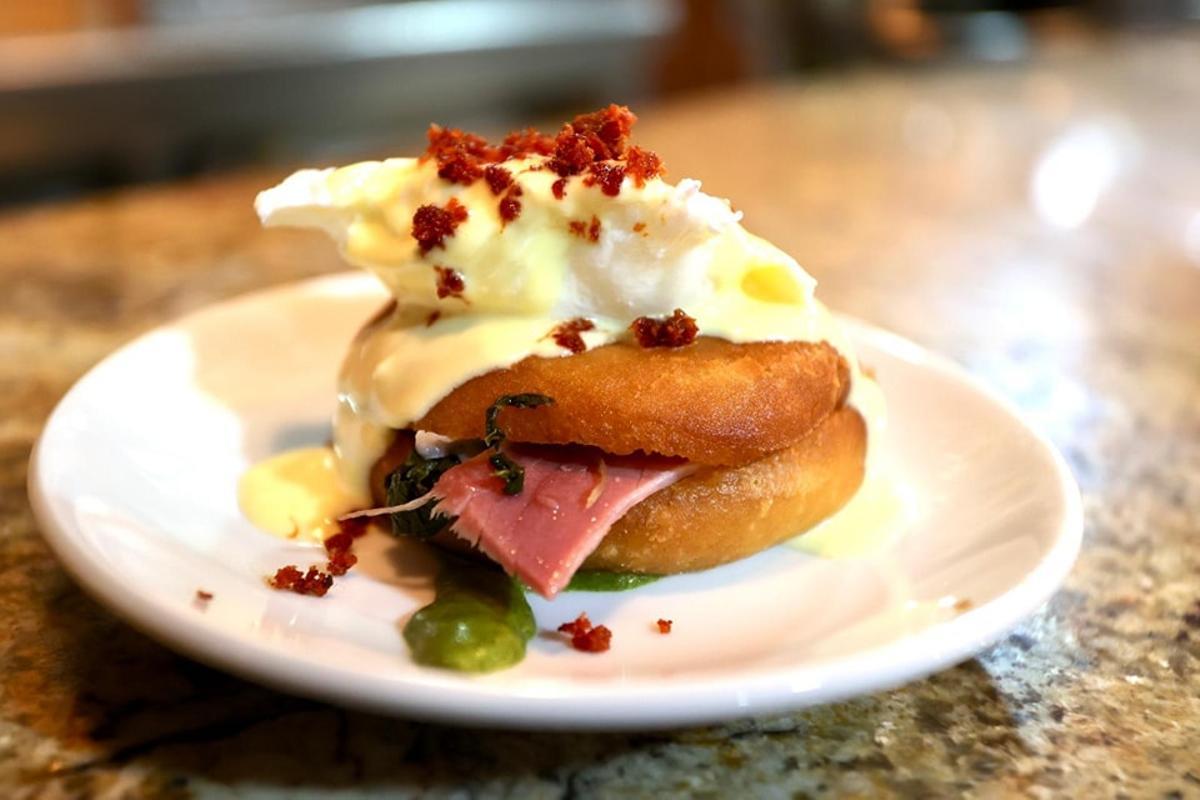 Lacón con grelos, o protagonista da festa.
