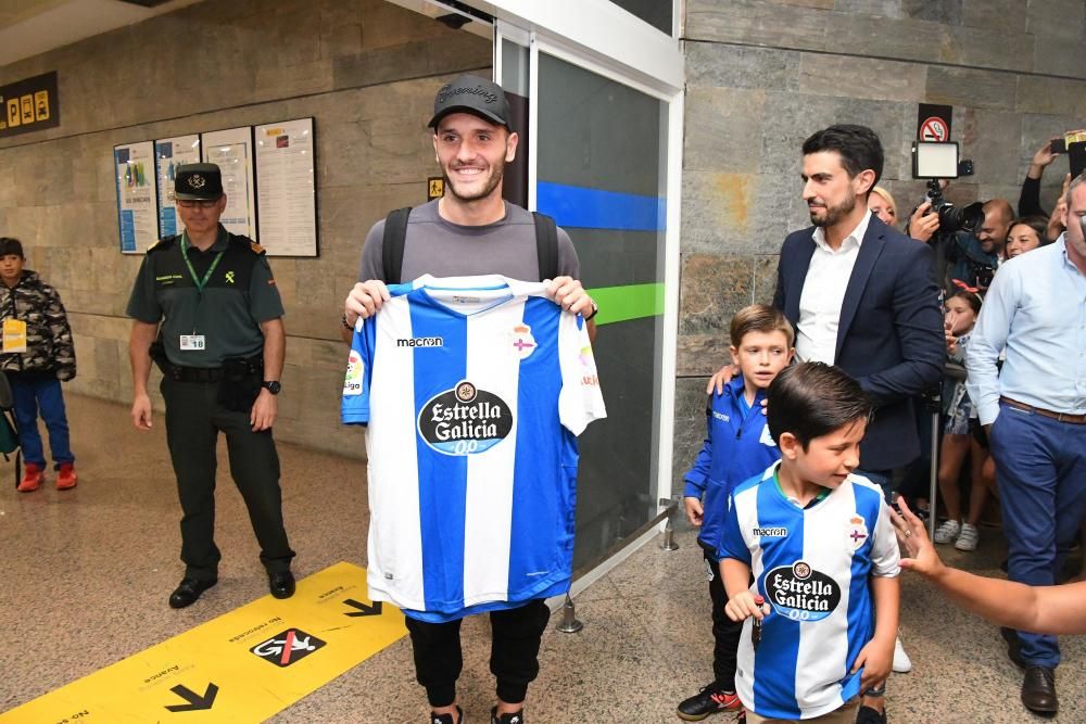 Lucas Pérez ya está en A Coruña