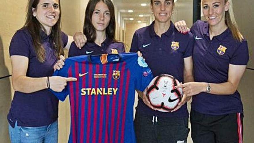 El Barça femení traspassa  l&#039;etiqueta de favorit al Lió