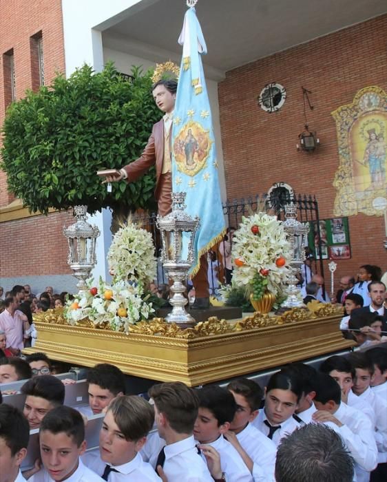 Procesión de María Auxiliadora en Capuchinos