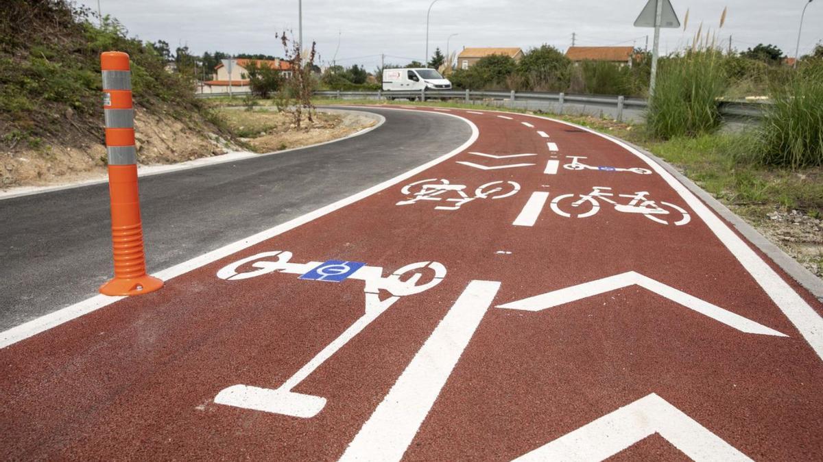 Ampliado el carril bici entre Mesoiro y el campus | LA OPINIÓN