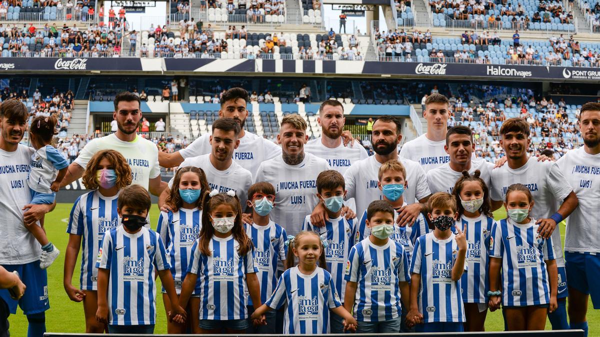 Las imágenes del Málaga CF - Fuenlabrada