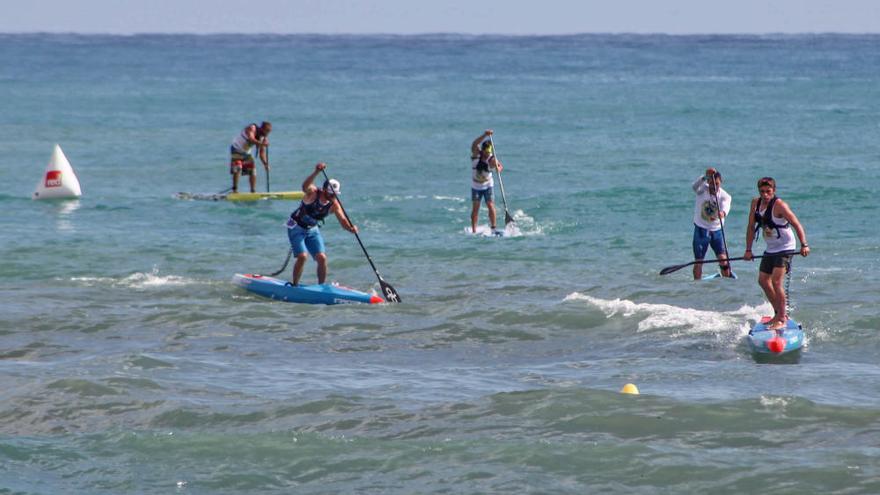 Campeonato de padel surf en La Mata