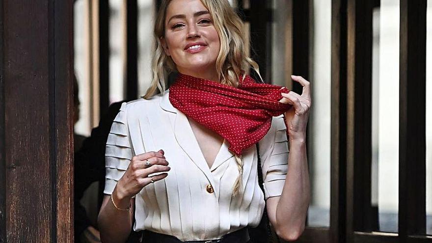 Amber Heard, ayer.