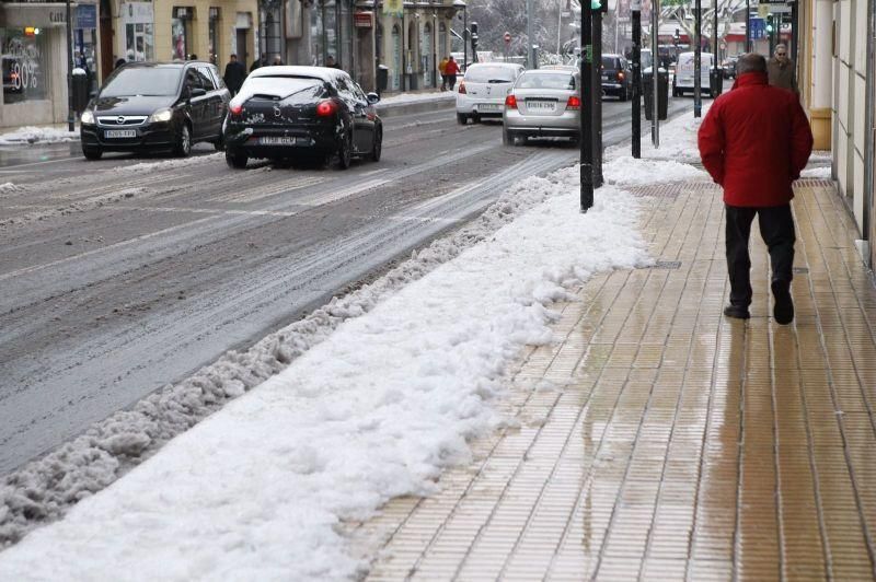 Nevada en Zamora: La ciudad, intransitable