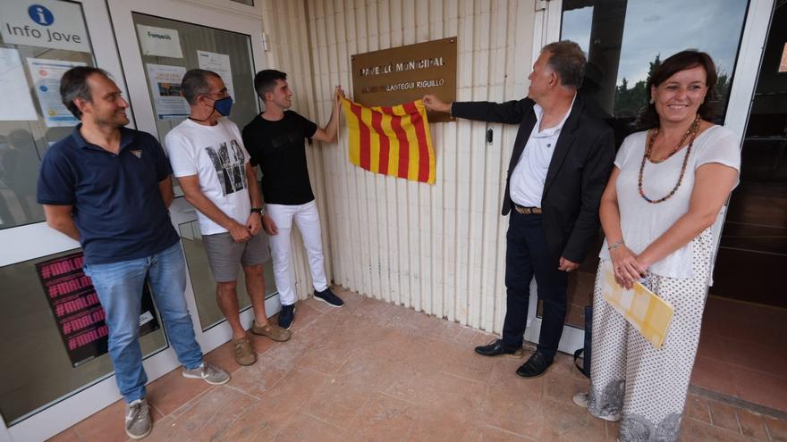 El pavelló de Lladó porta el nom del remer Manel Balastegui