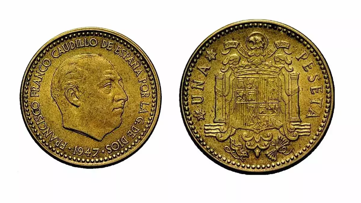 Moneda de una peseta