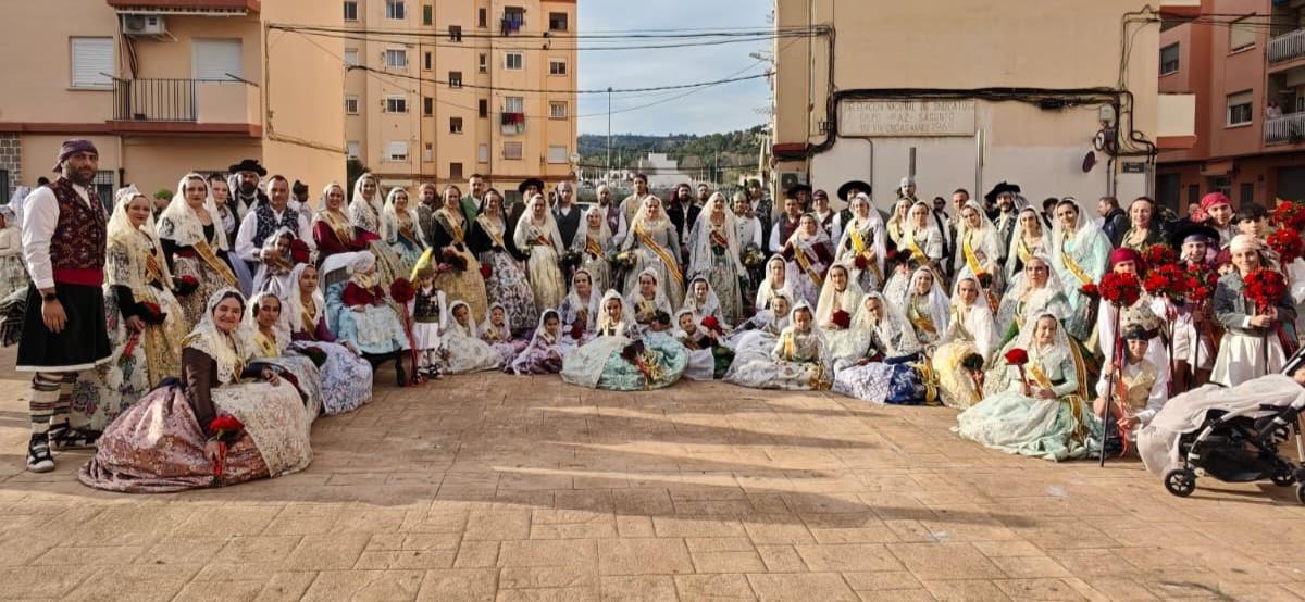 Comisión infantil de la Falla La Vila de Sagunt.