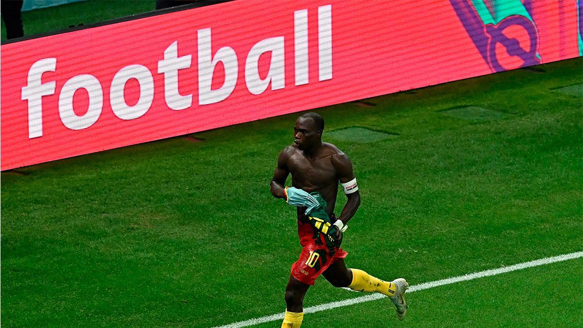 Aboubakar marcó en el 92 y dio la victoria a Camerún sobre Brasil