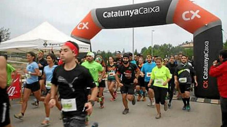 Sortida de la prova dels 10 km de la Cursa dels Corriols