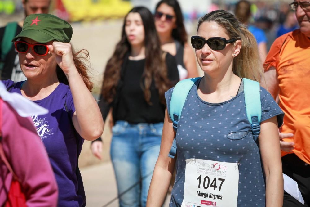 1.700 personas participan en la Marcha por la Igualdad de Palma