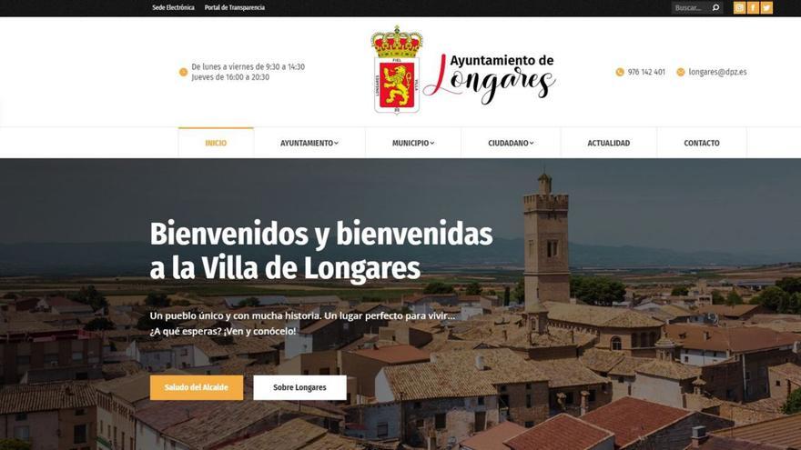 Longares renueva su web para una mayor interactividad