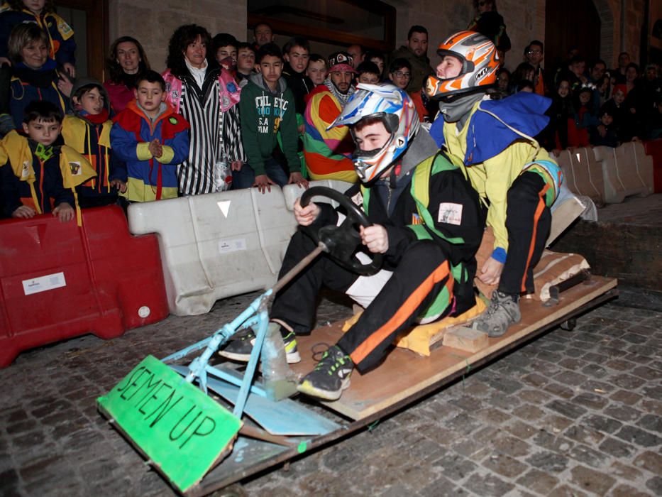 Baixada de boits al Carnaval de Solsona