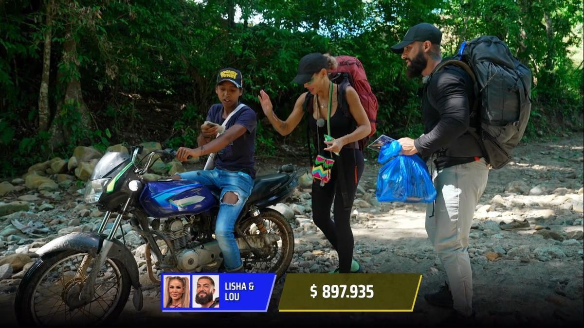 Lisha und Lou Savage schaffen es erneut, durch "Fremdeinwirkung", den Fluss zu überqueren.