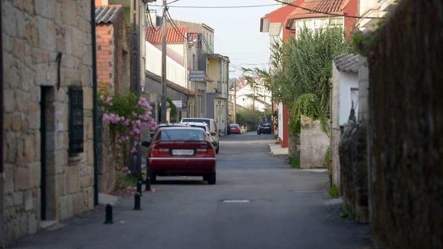 Rúa Carreira en Cambados. // Noé Parga