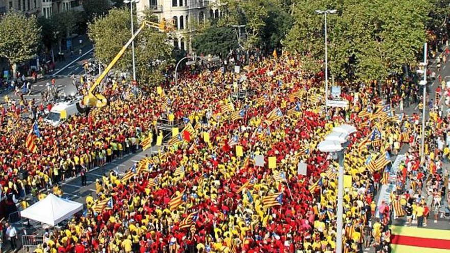 La manifestació de l&#039;any passat a Barcelona