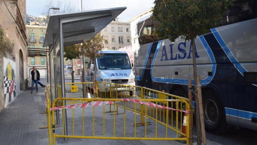 L&#039;estació de busos de Berga.