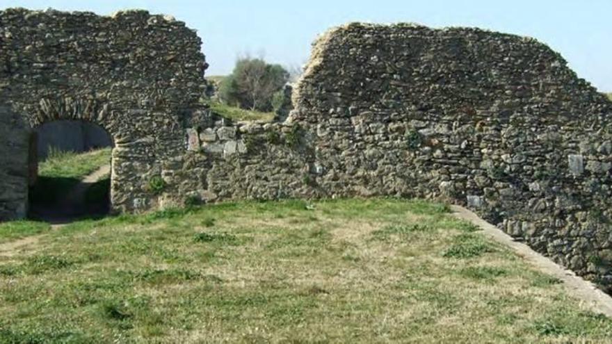 L&#039;espai on s&#039;actuarà per tal d&#039;unir-lo a la resta de la fortificació.