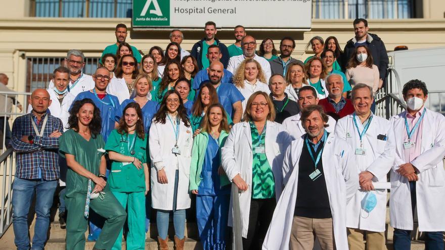 El Hospital Regional de Málaga bate su récord histórico con 201 trasplantes renales en un año