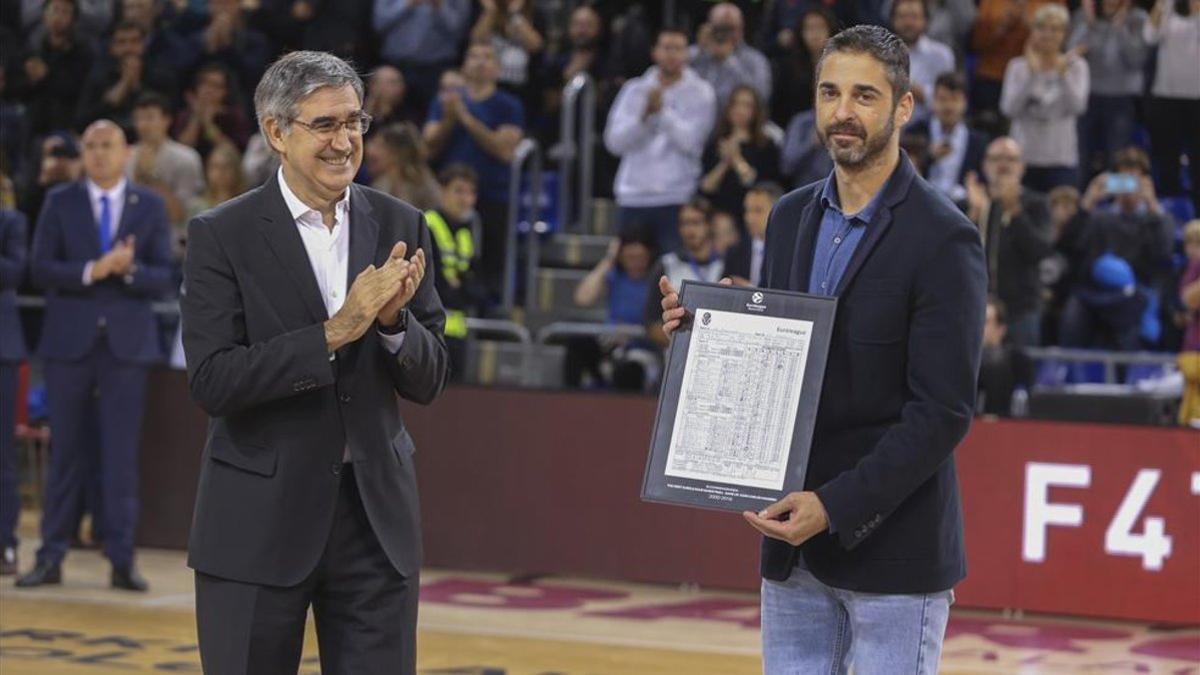 La Euroliga le rindió su homenaje a Navarro