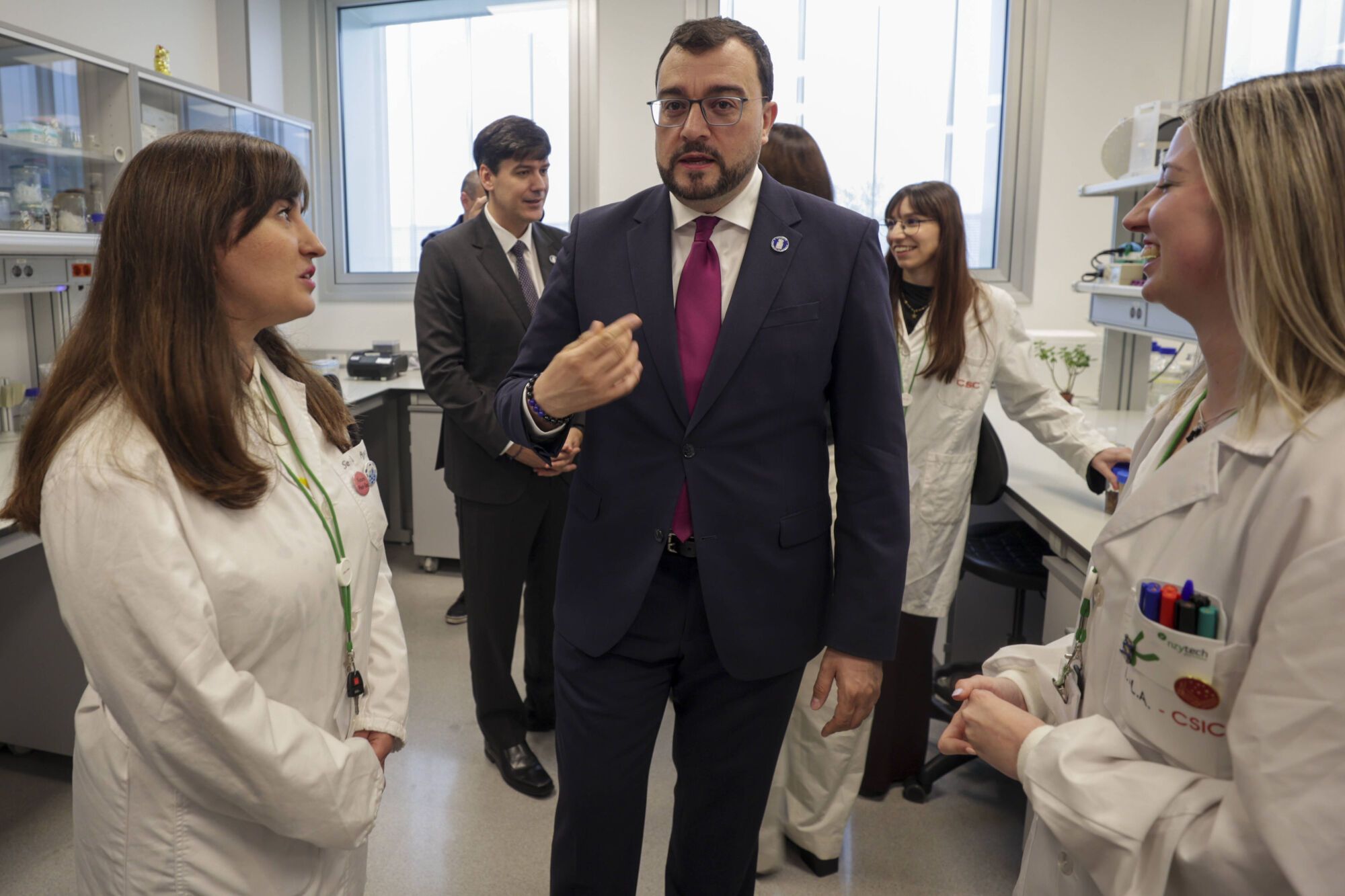 Así es la nueva sede del Instituto de Productos Lácteos de Asturias (IPLA) en Oviedo.