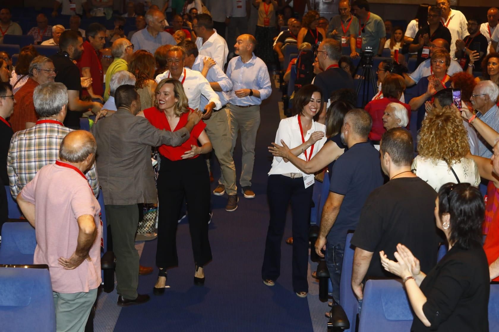 En imágenes | Los militantes eligen a la nueva Ejecutiva del PSOE en Zaragoza