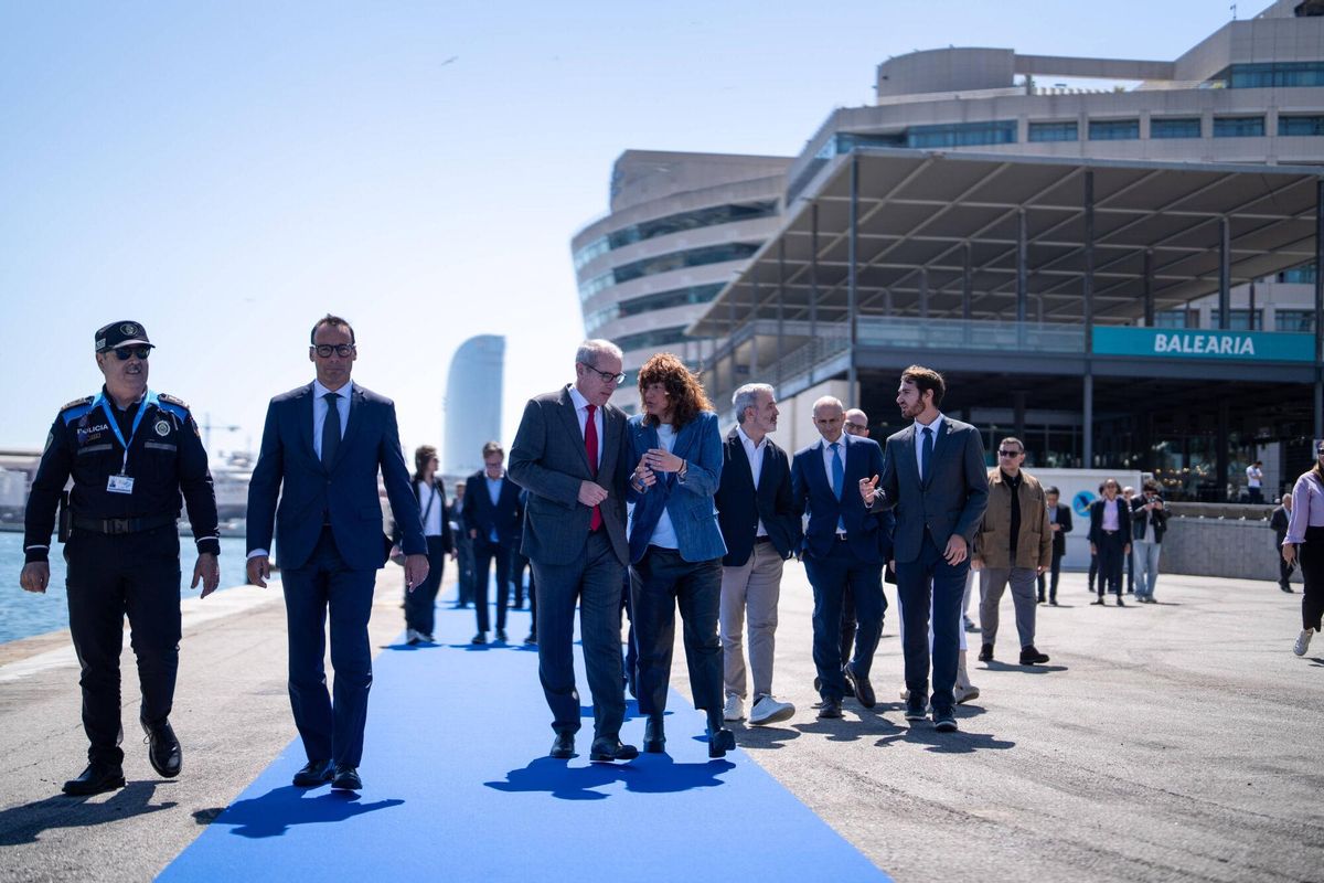 BARCELONA 16/05/2025 Barcelona. Inauguración al publico el muelle de Barcelona Nord. Asistira el president del Port de Barcelona, José Alberto Carbonell; lalcalde de Barcelona, Jaume Collboni; i el director de Port Vell, David Pino. FOTO de ZOWY VOETEN