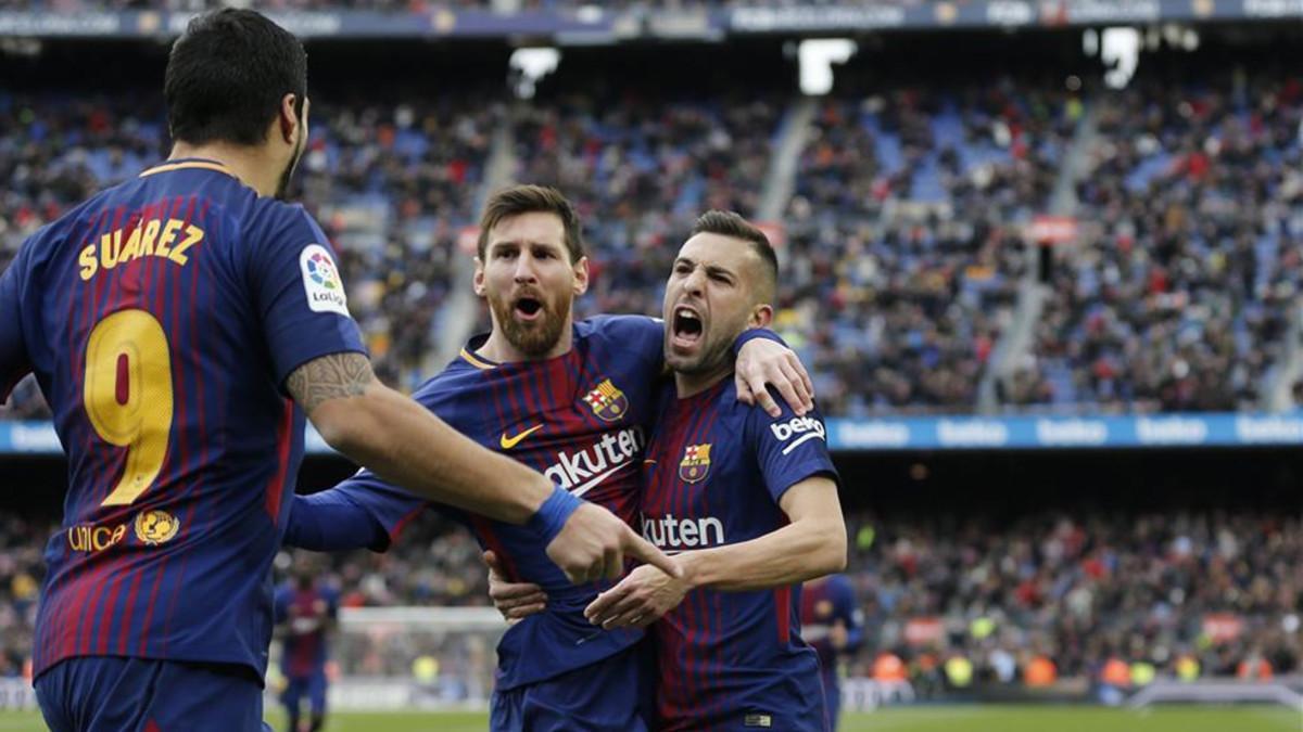 El Barça sigue líder de la Liga Santander