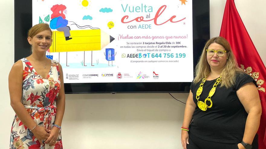 Elda y la Asociación de Empresarios retoman la campaña para impulsar las compras en el comercio local