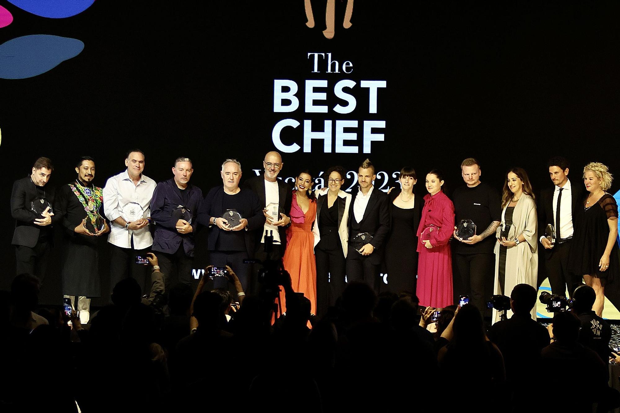 Imatges de la cerimònia dels The Best Chef Awards