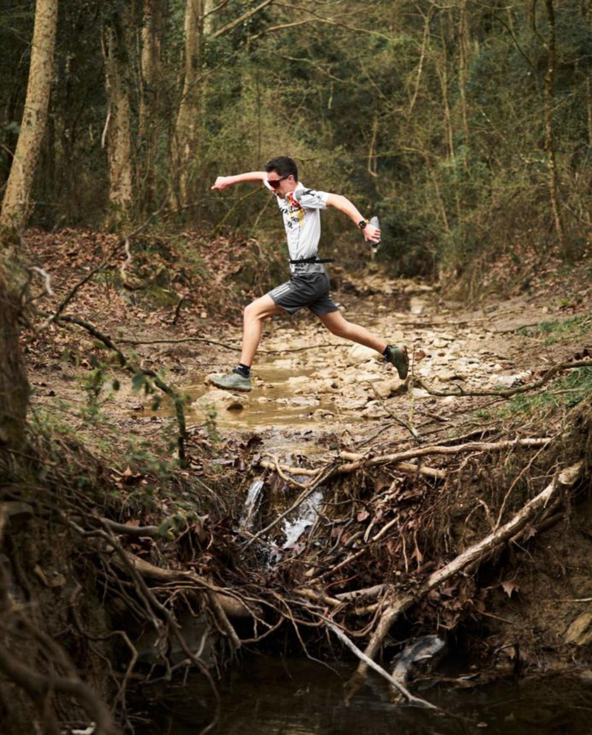 L’aigua va permetre salts i imatges espectaculars. | FOX TRAIL