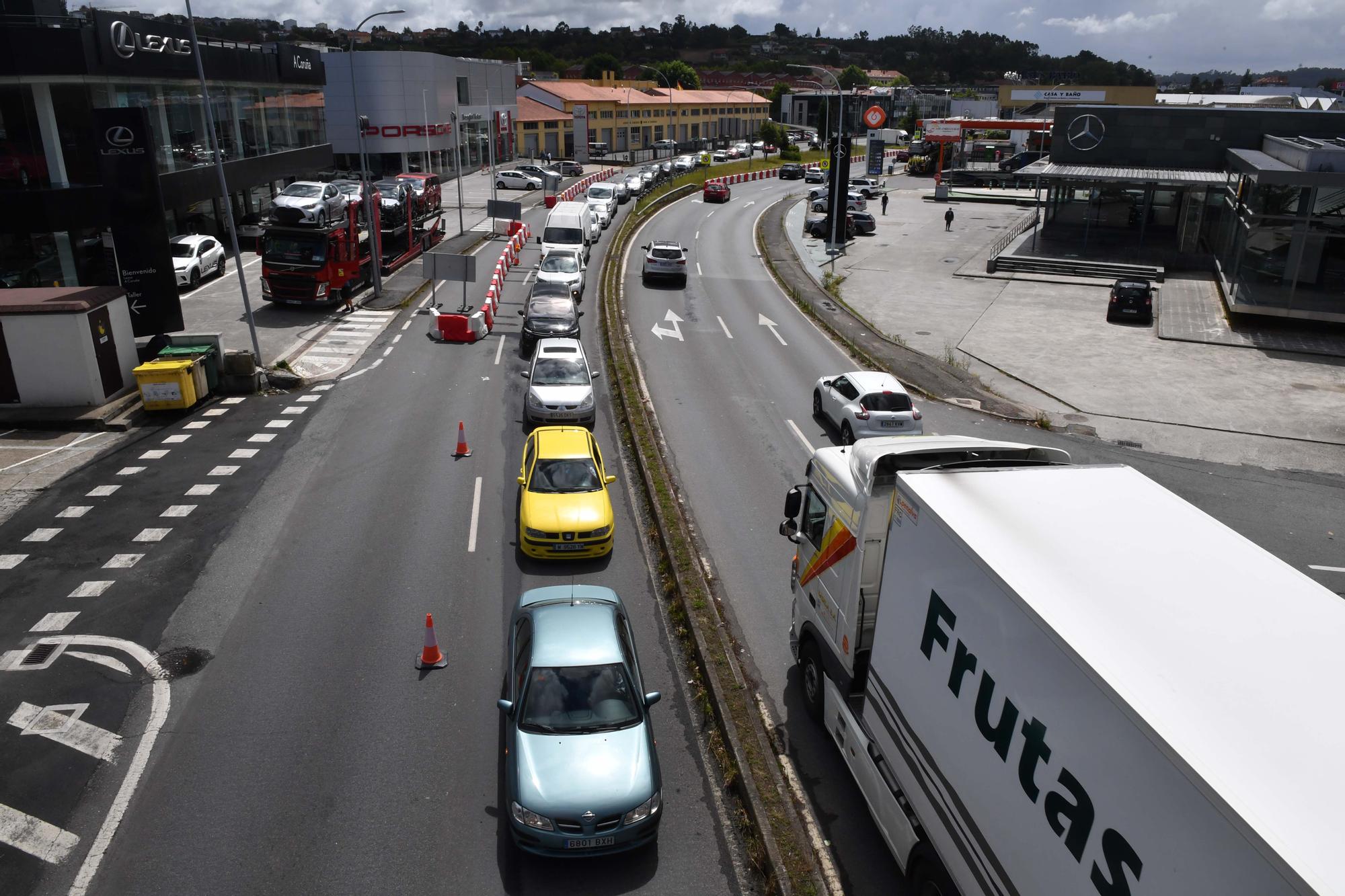 Comienza la segunda fase de las obras del cruce de Sol y Mar, en Perillo