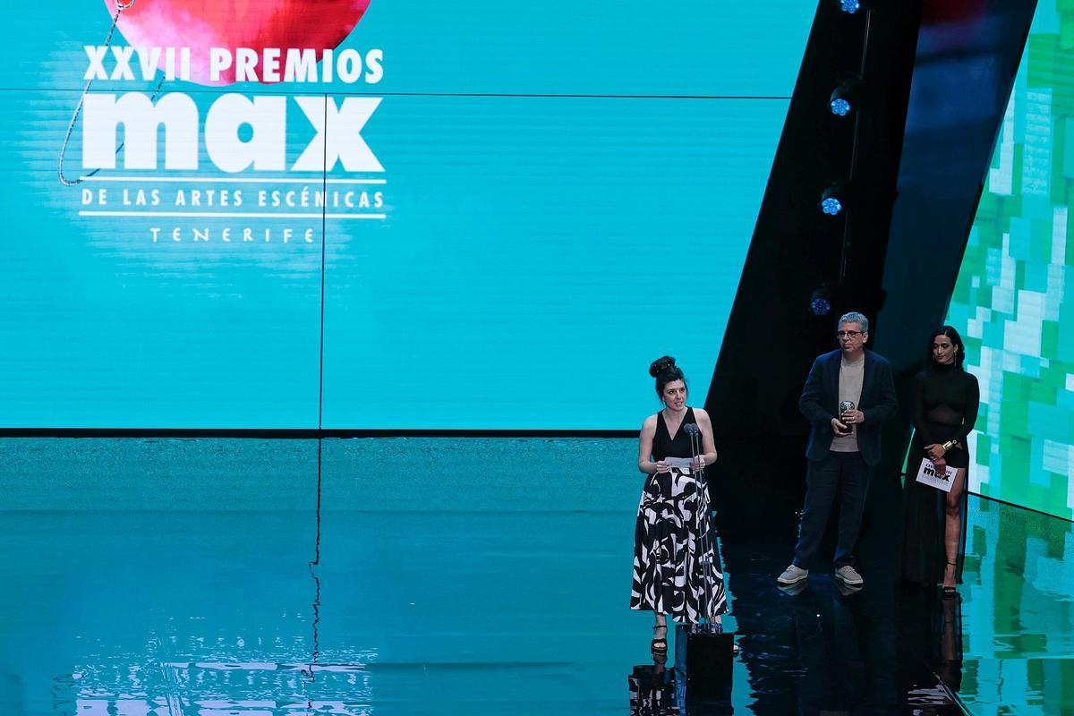 Momentos de los Premios Max.