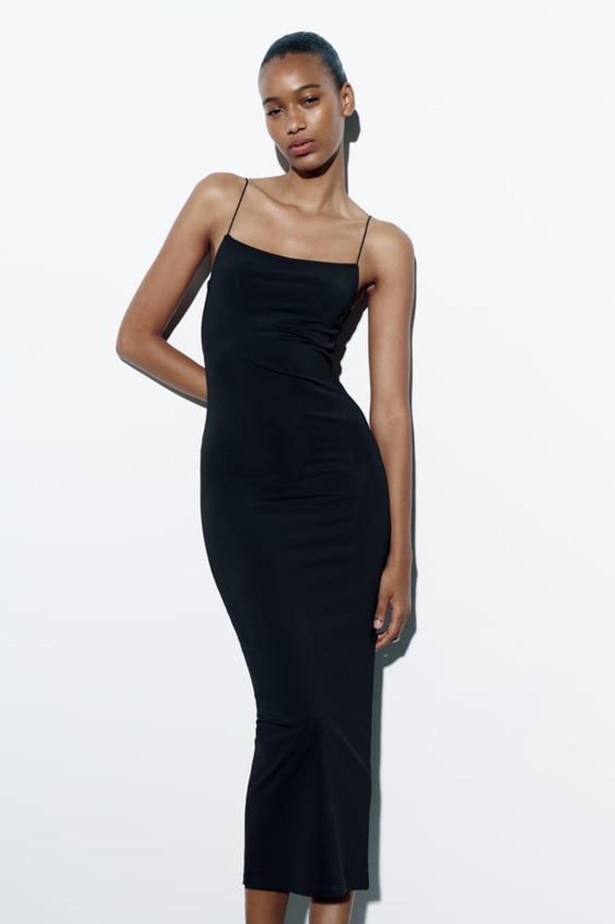 vestido zara noventero
