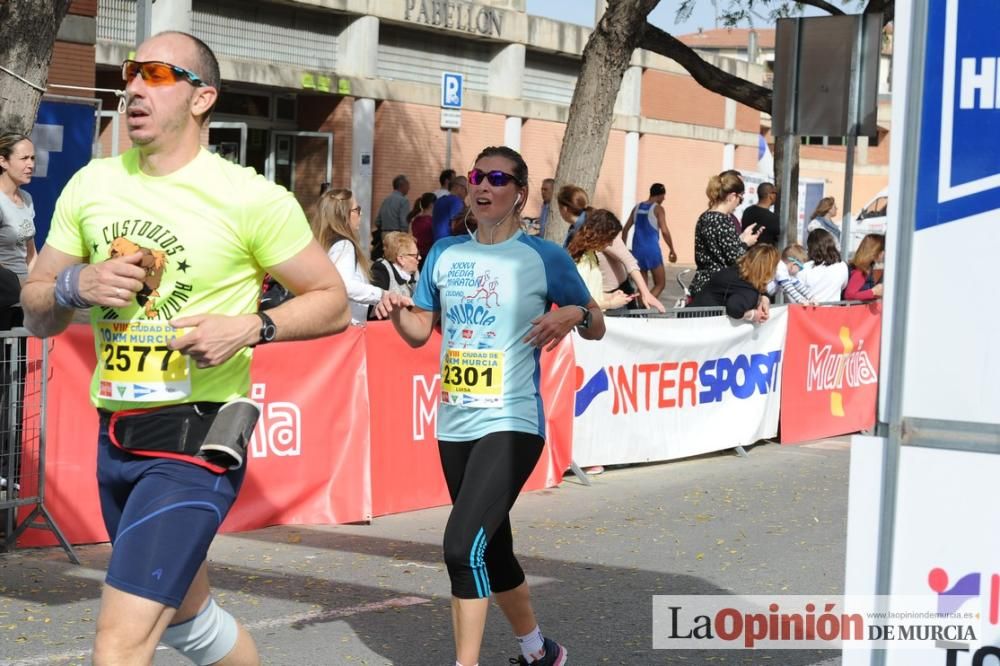 Media Maratón de Murcia: llegada (1ª parte)