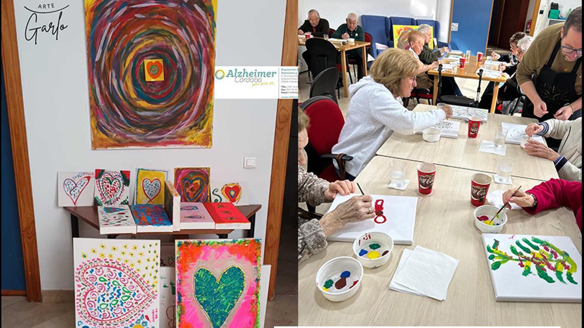 La Asociación Alzheimer Córdoba impulsa el proyecto Espacio Arte.