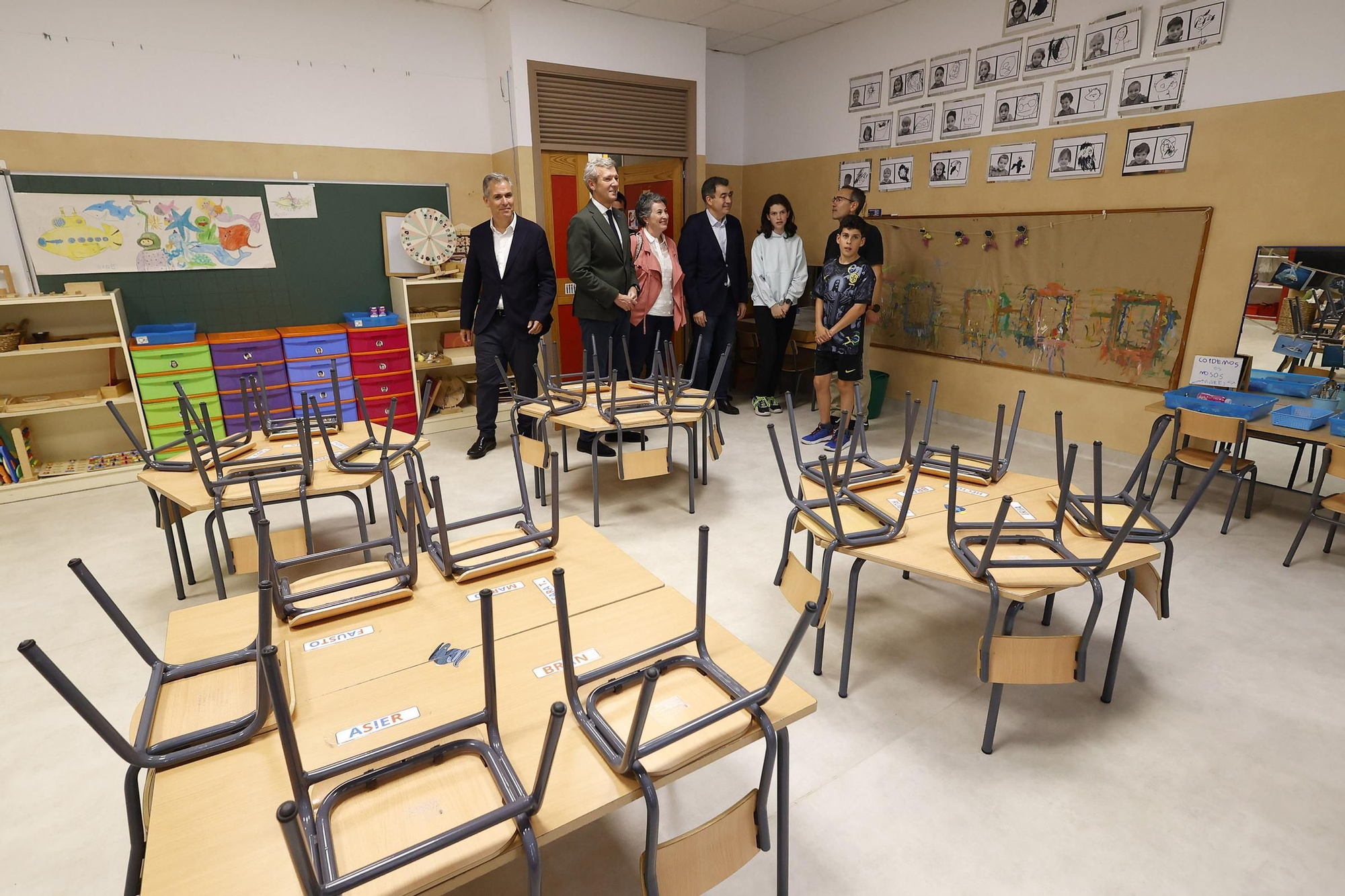 Así lucen tras la reforma dos históricos centros de la educación de vanguardia de Pontevedra