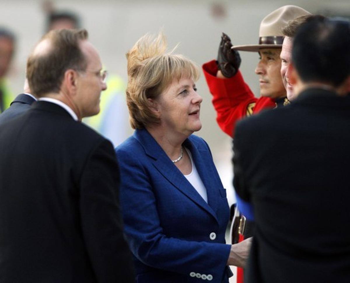 La cancellera alemanya Angela Merkel.