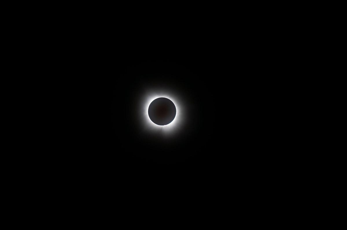 Imagen de un eclipse de sol