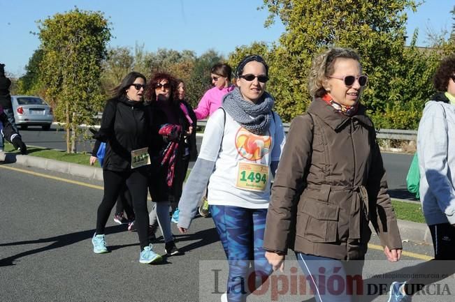 Carrera popular AFACMUR y La7TV en La Alberca: senderistas